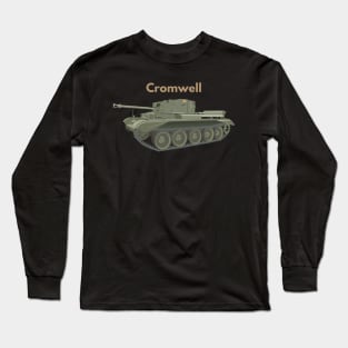 Cromwell WW2 British Tank Long Sleeve T-Shirt